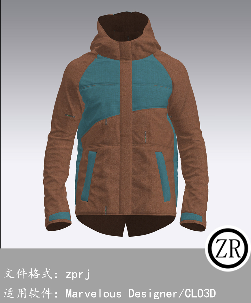 Marvelous Designer/CLO3D  服装 M11