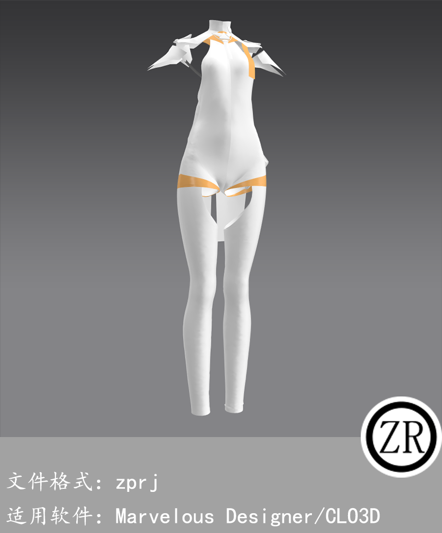 CLO3D/Marvelous Designer 服装 M292
