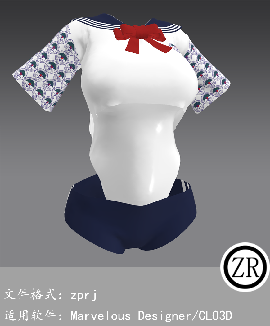 CLO3D/Marvelous Designer 服装 M315