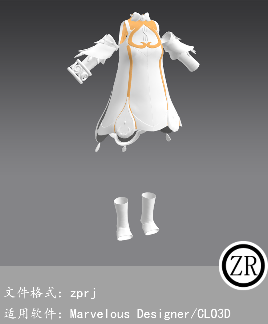 CLO3D/Marvelous Designer 古装 M365