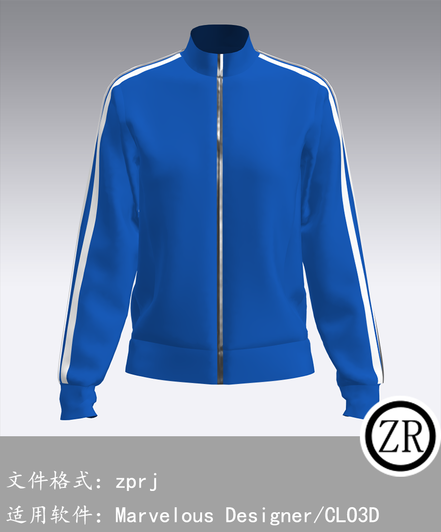 CLO3D/Marvelous Designer  外套服装 M46