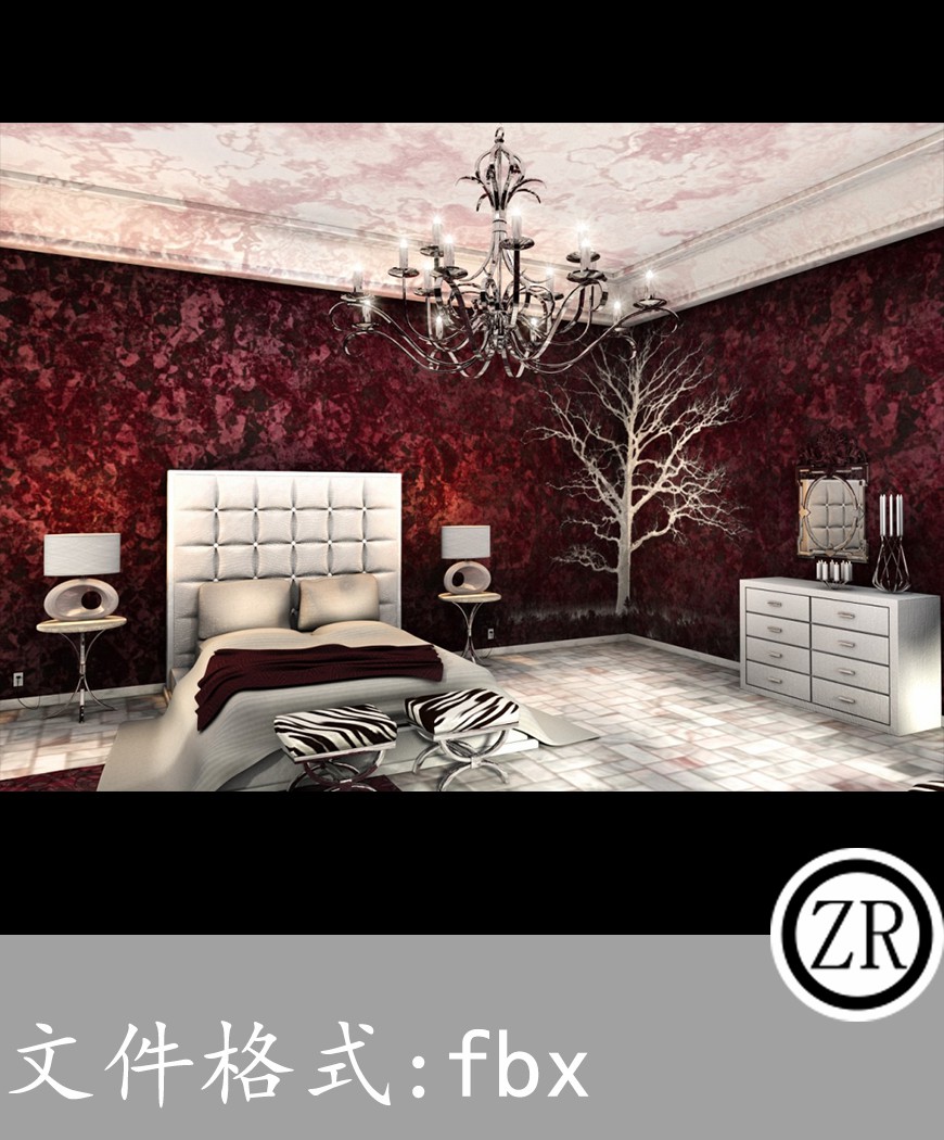 室内场景有贴图-场景27