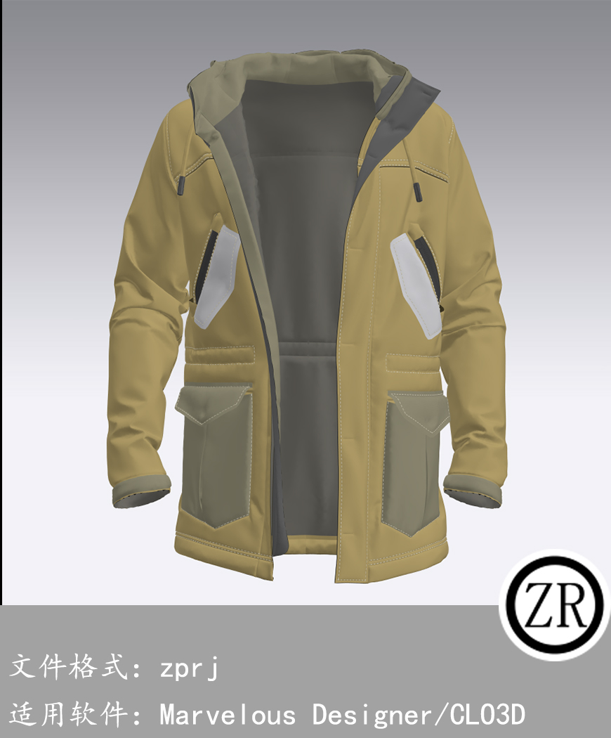 Marvelous Designer/CLO3D  服装 M9