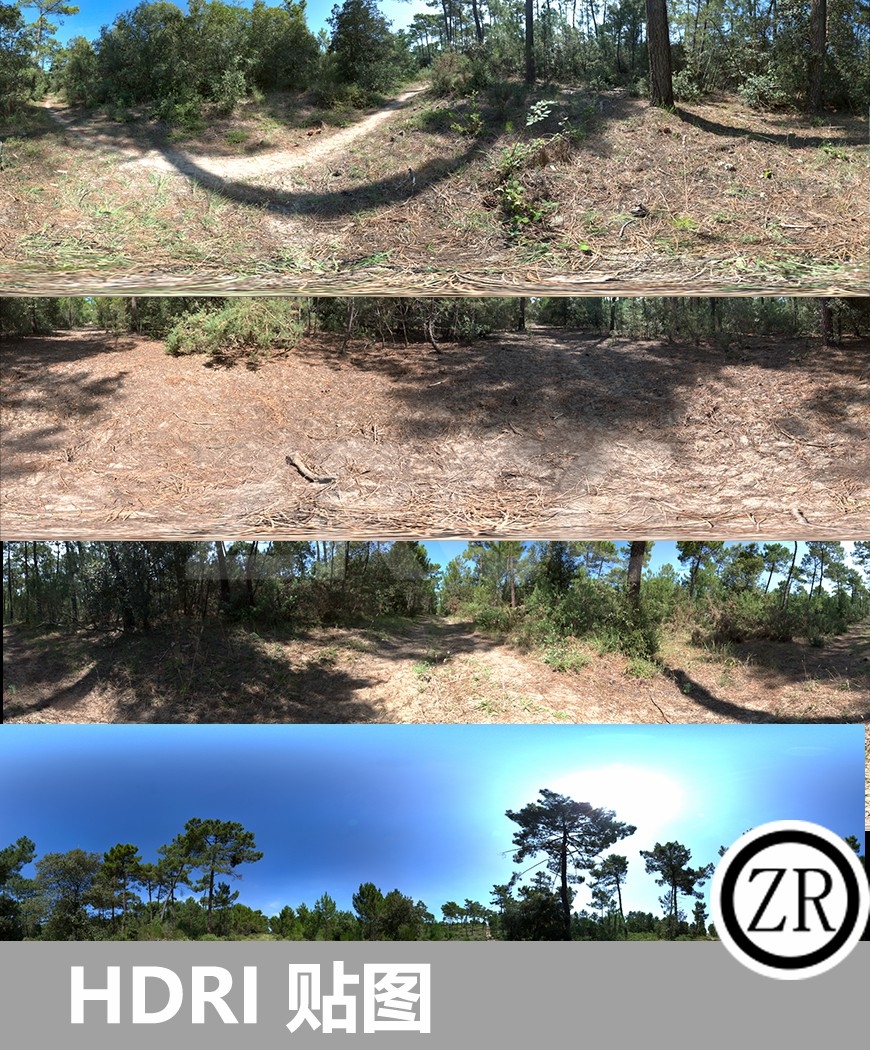 4个户外 草地 森林 2-16K