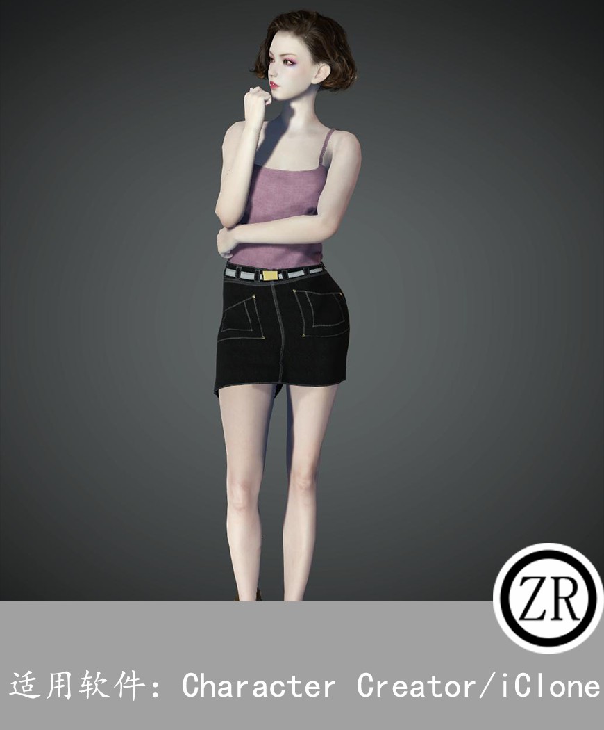 亚洲角色小姐姐