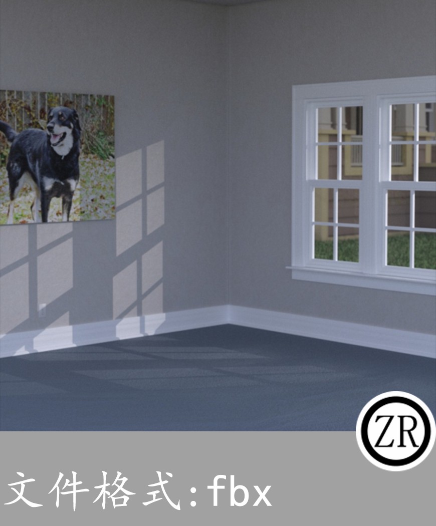 室内有贴图-场景43
