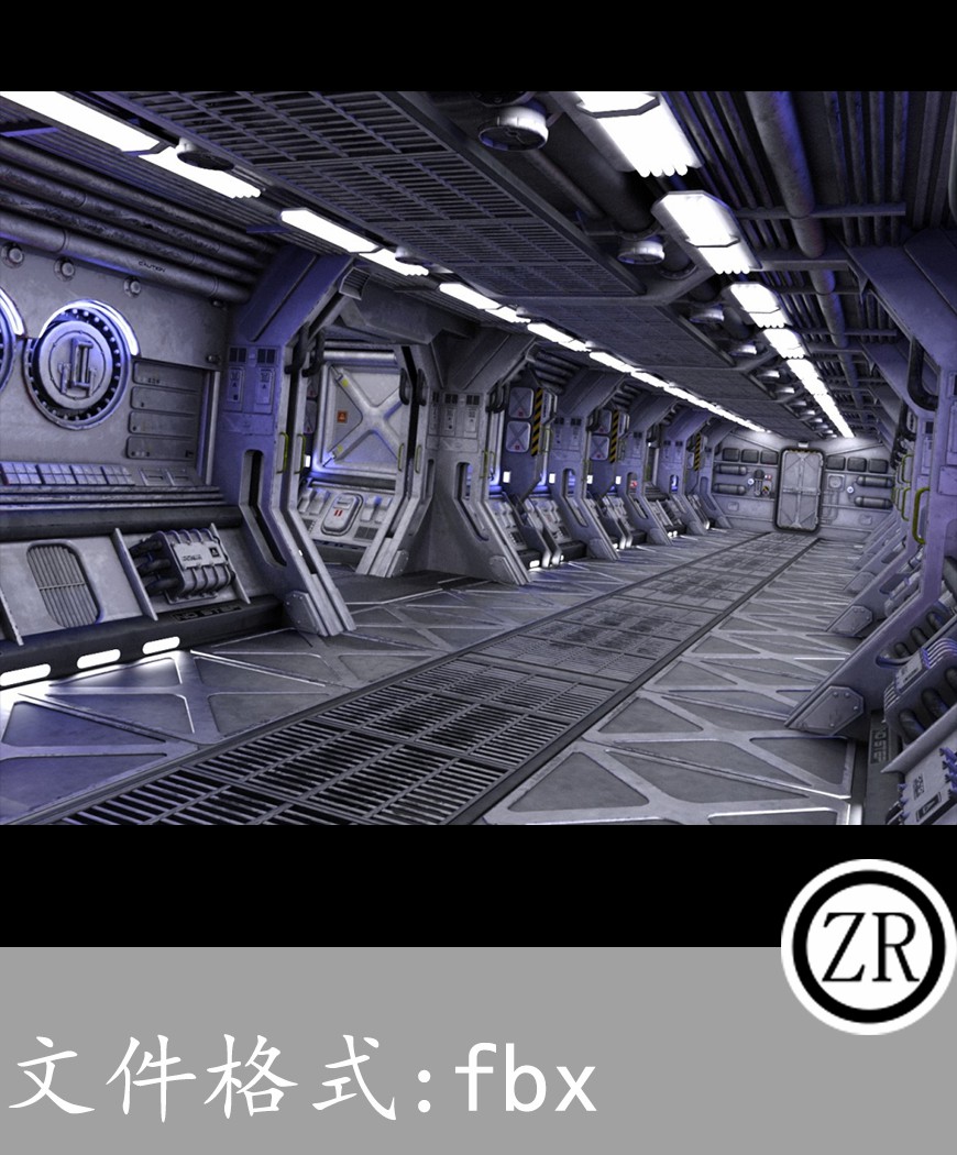 科幻场景有贴图-场景72