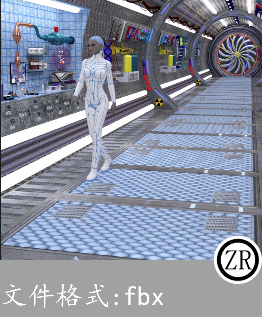 科幻场景有贴图-场景62